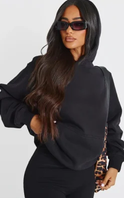 PrettyLittleThing Basic Tops*Petite Ultimate Basic Oversized Hoodie