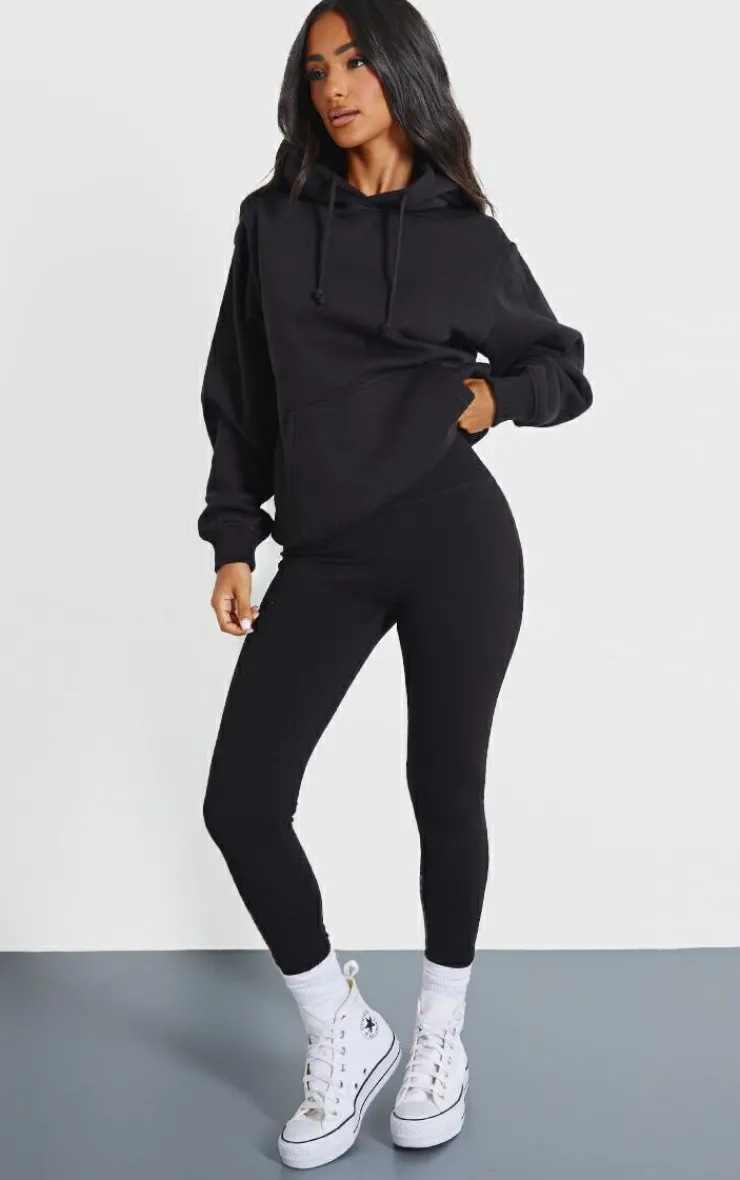 PrettyLittleThing Basic Tops*Petite Ultimate Basic Oversized Hoodie