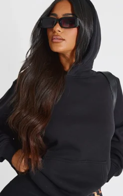 PrettyLittleThing Basic Tops*Petite Ultimate Basic Oversized Hoodie