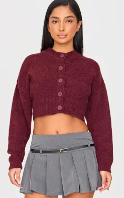 PrettyLittleThing Thanksgiving Outfits*Petite Pleated Belted Micro Mini Skirt