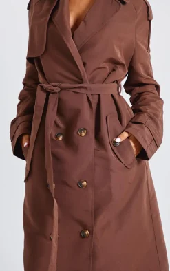 PrettyLittleThing Trench Coats*Petite Oversized Trench Coat