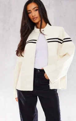 PrettyLittleThing Faux Leather Jackets*Petite Faux Leather Biker Jacket