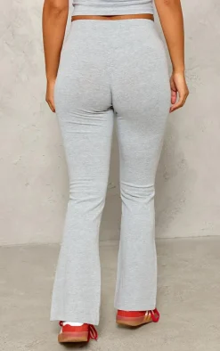 Sale PrettyLittleThing Petite 'Main Character' Low Waist Flares Grey