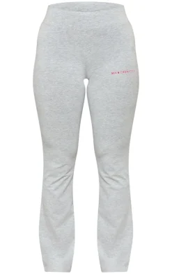 Sale PrettyLittleThing Petite 'Main Character' Low Waist Flares Grey