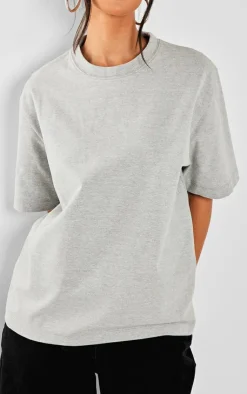 PrettyLittleThing T-Shirts*Petite Premium Cotton Oversized T-shirt