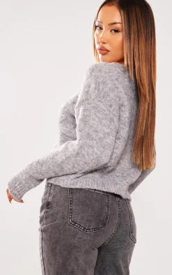 PrettyLittleThing Cardigans*Petite Knitted Cardigan