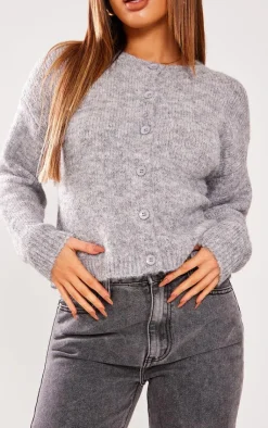 PrettyLittleThing Cardigans*Petite Knitted Cardigan