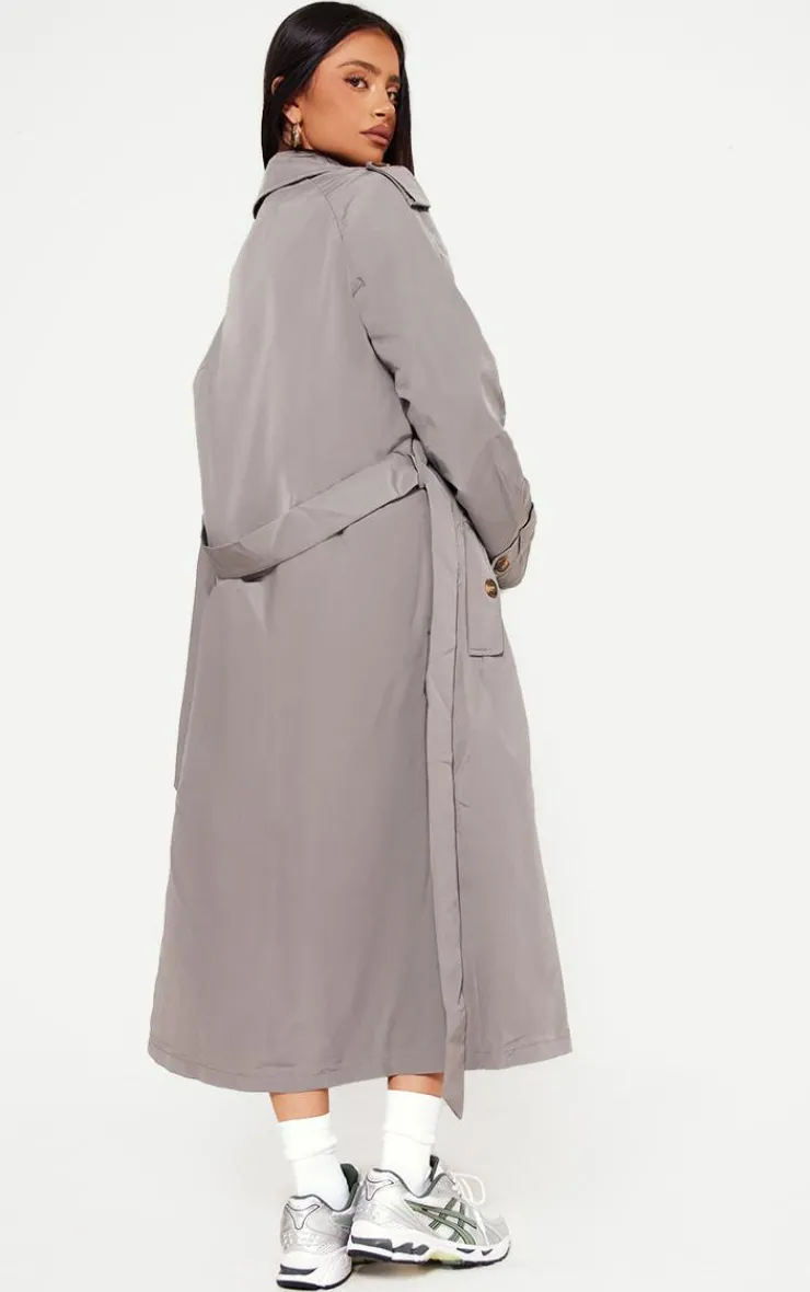 PrettyLittleThing Trench Coats*Petite Oversized Trench Coat