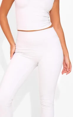 Outlet PrettyLittleThing Petite Snatched Sculpt Leggings Grey