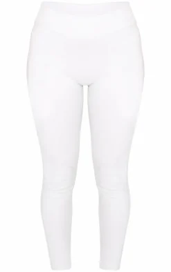 Outlet PrettyLittleThing Petite Snatched Sculpt Leggings Grey