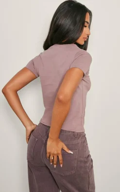 PrettyLittleThing T-Shirts*Petite Premium Cotton Cap Sleeve T-shirt