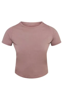 PrettyLittleThing T-Shirts*Petite Premium Cotton Cap Sleeve T-shirt