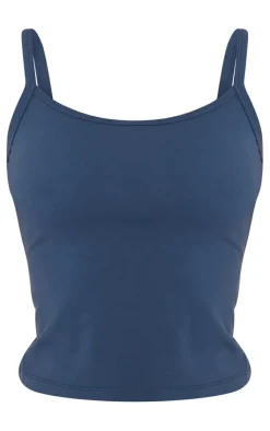 PrettyLittleThing Camisole*Petite Snatched Sculpt Cami Strap Crop Top