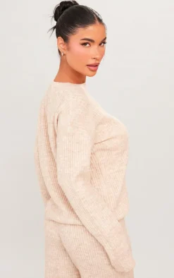 PrettyLittleThing Oversized Sweaters*Petite Knit Oversized Sweater