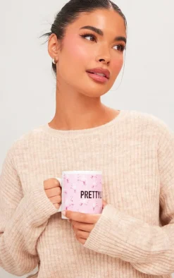 PrettyLittleThing Oversized Sweaters*Petite Knit Oversized Sweater