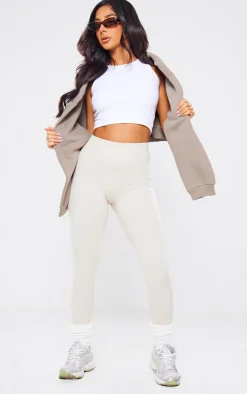 PrettyLittleThing Snatched*Petite Snatched Rib Seamless Leggings