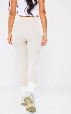 PrettyLittleThing Snatched*Petite Snatched Rib Seamless Leggings