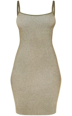 Petite Contrast Knit Mini Dress-PrettyLittleThing Discount