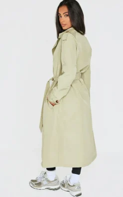 PrettyLittleThing Trench Coats*Petite Oversized Trench Coat