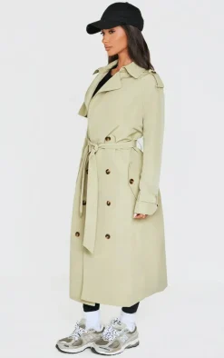 PrettyLittleThing Trench Coats*Petite Oversized Trench Coat