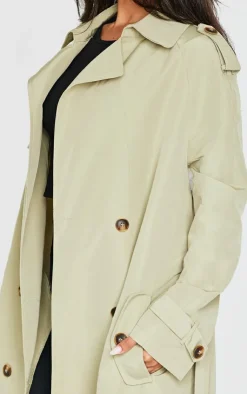 PrettyLittleThing Trench Coats*Petite Oversized Trench Coat
