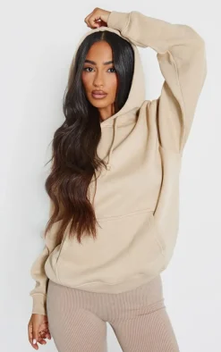 PrettyLittleThing Basic Tops*Petite Ultimate Basic Oversized Hoodie