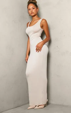 Petite Basic Maxi Dress-PrettyLittleThing Discount