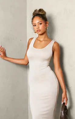 Petite Basic Maxi Dress-PrettyLittleThing Discount