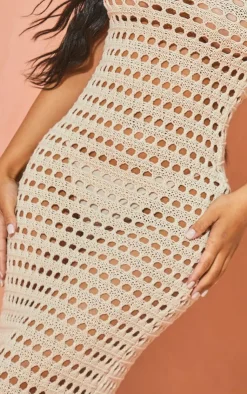 Petite Crochet Maxi Dress-PrettyLittleThing Best