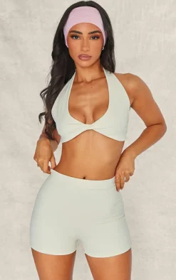 PrettyLittleThing Gym Shorts*Petite Stone Snatched Sculpt Hotpants