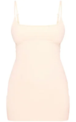 PrettyLittleThing Snatched*Petite Strappy Snatched Sculpt Bodycon Dress