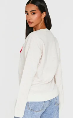 PrettyLittleThing Sweaters*Petite Bow Christmas Sweater