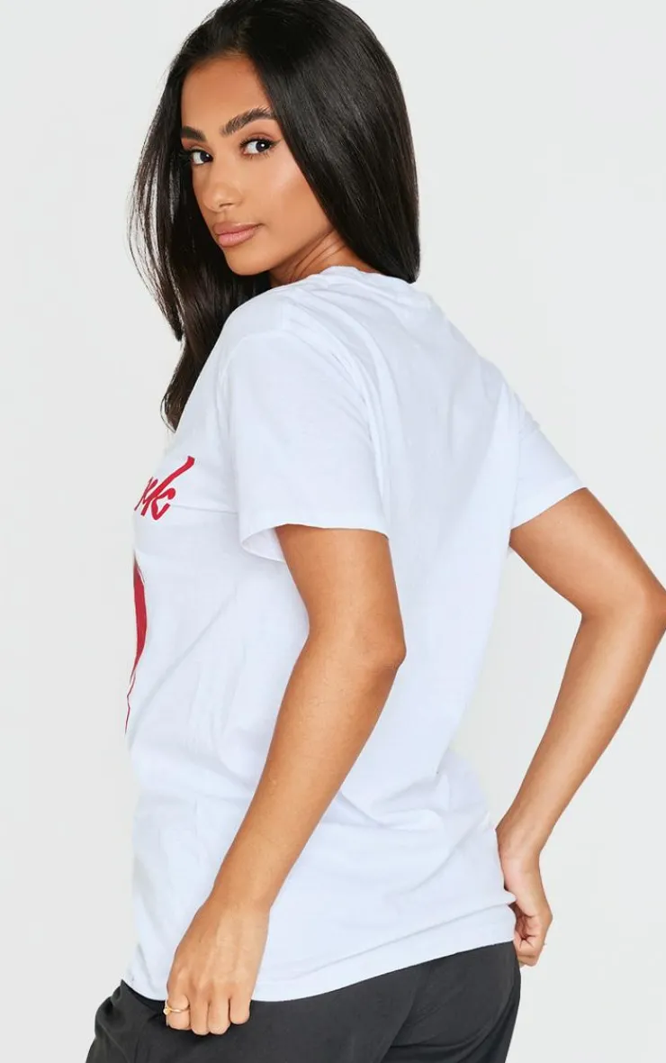 PrettyLittleThing T-Shirts*Petite New York Oversized Top