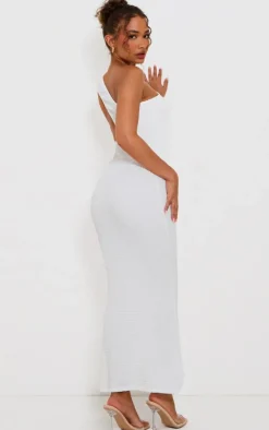 Petite One Shoulder Open Back Maxi Dress-PrettyLittleThing Best