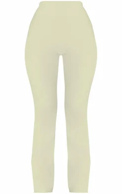 Outlet PrettyLittleThing Petite Snatched Sculpt Flared Pants White