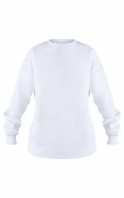PrettyLittleThing Basic Tops*Petite Ultimate Basic Oversized Sweatshirt