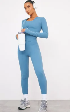 PrettyLittleThing Athletic Jackets*Petrol Basic Sculpt Jacket