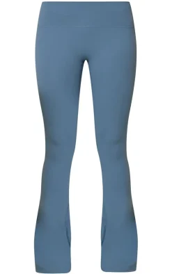 PrettyLittleThing Yoga Pants*Petrol Sculpt Flare Yoga Pants