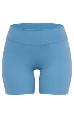 PrettyLittleThing Gym Shorts*Petrol Sculpt High Waist Gym Shorts