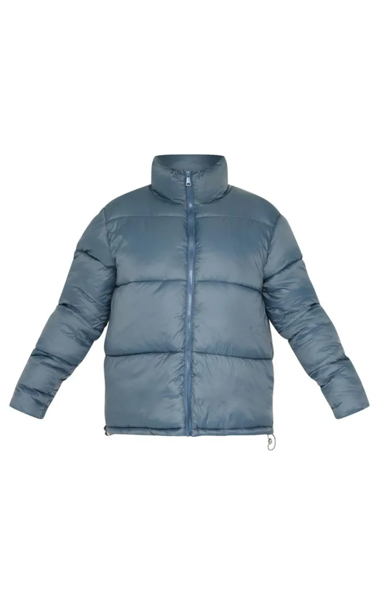 PrettyLittleThing Puffer Jackets*Shell Quilted Puffer Coat