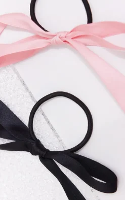 PrettyLittleThing Hair Accessories*Bow Bobble Pack Of 2