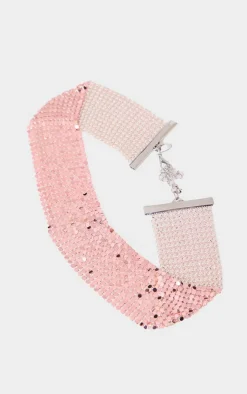 PrettyLittleThing Statement Earrings*Chain Link Choker