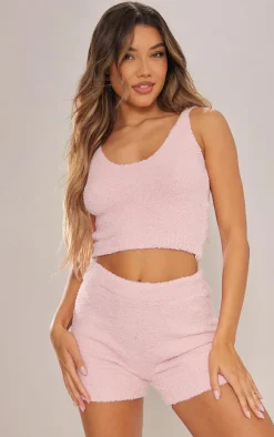 PrettyLittleThing Christmas Day Outfits*Cosy Pajama Shorts