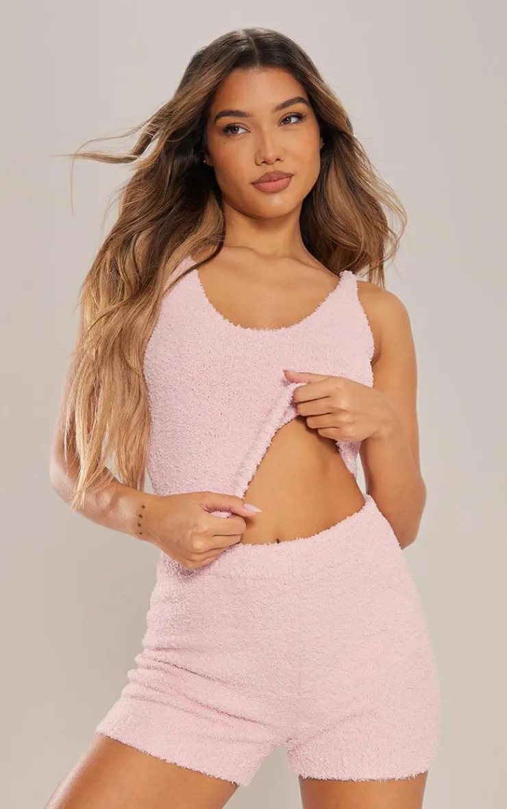 PrettyLittleThing Christmas Day Outfits*Cosy Pajama Shorts