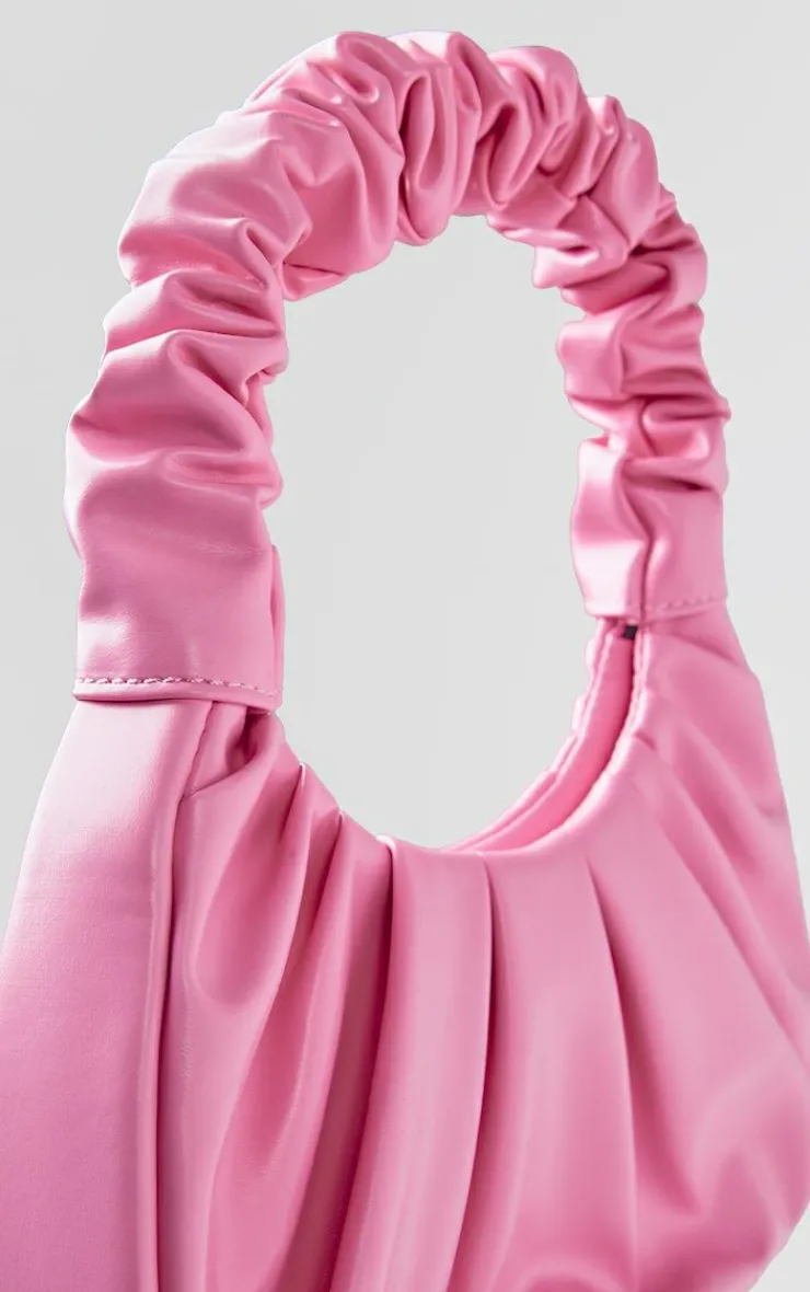 PrettyLittleThing Shoulder Bags*Extreme Ruched Handle Shoulder Bag