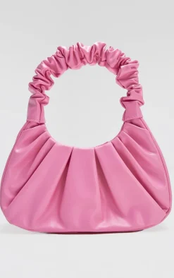 PrettyLittleThing Shoulder Bags*Extreme Ruched Handle Shoulder Bag