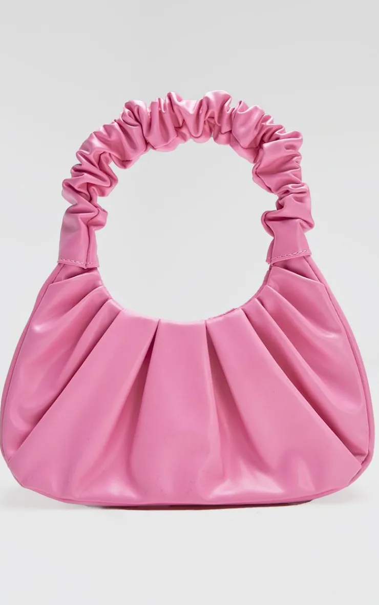 PrettyLittleThing Shoulder Bags*Extreme Ruched Handle Shoulder Bag