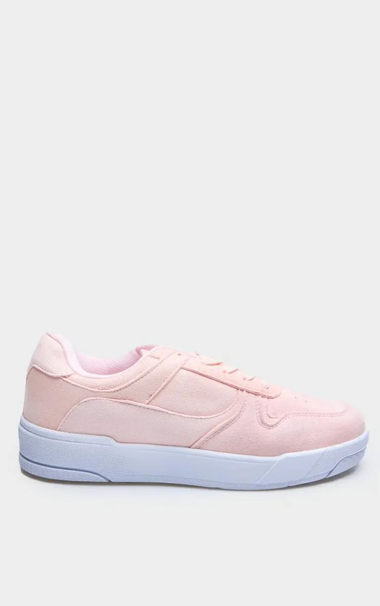PrettyLittleThing Sneakers*Faux Suede Panel Chunky Lace Up Sneakers