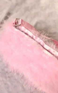 PrettyLittleThing Shoulder Bags*Feather Shoulder Bag