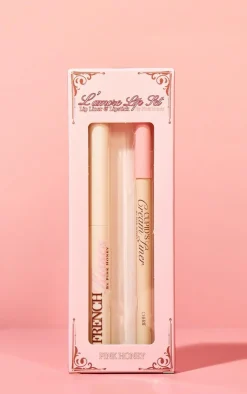 PrettyLittleThing Lipstick*Pink Honey L'amore Lip Kit -